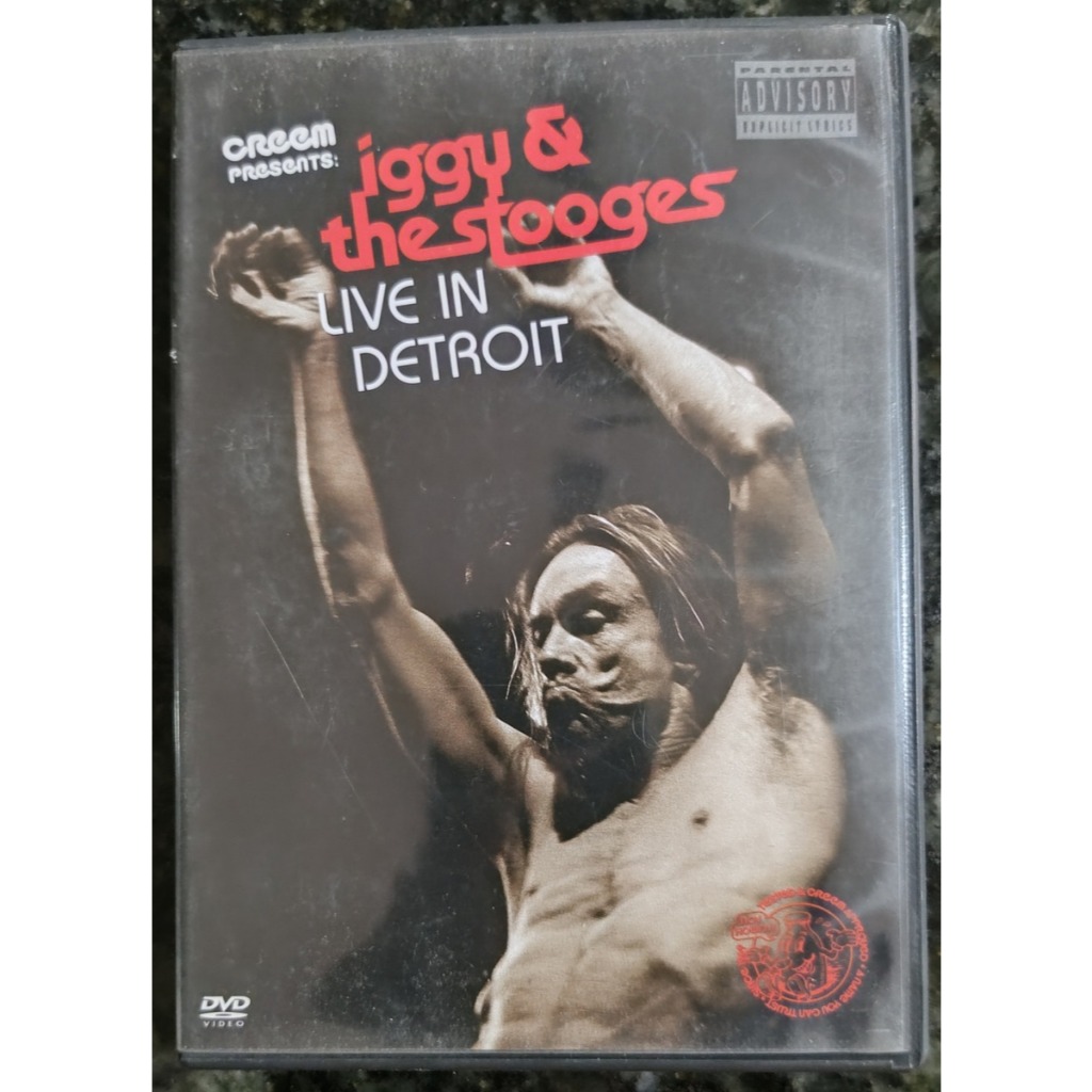DVD Show Iggy And The Stooges - Live In Detroit Estandar