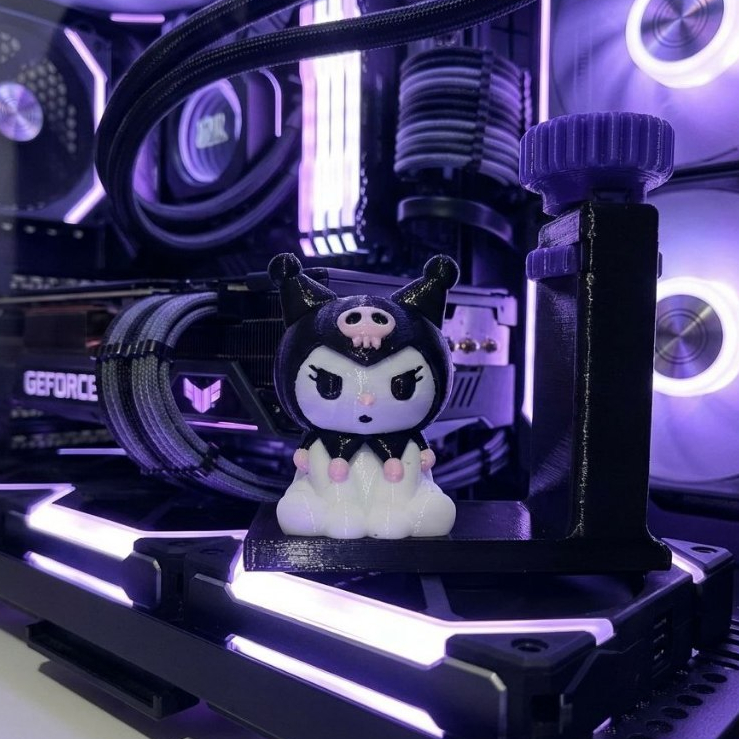 SUPORTE PARA PLACA DE VIDEO NVIDIA AMD KUROMI ALTURA MÁXIMA 12 CM ALTURA MÍNIMA 8 CM em Oferta na Shopee