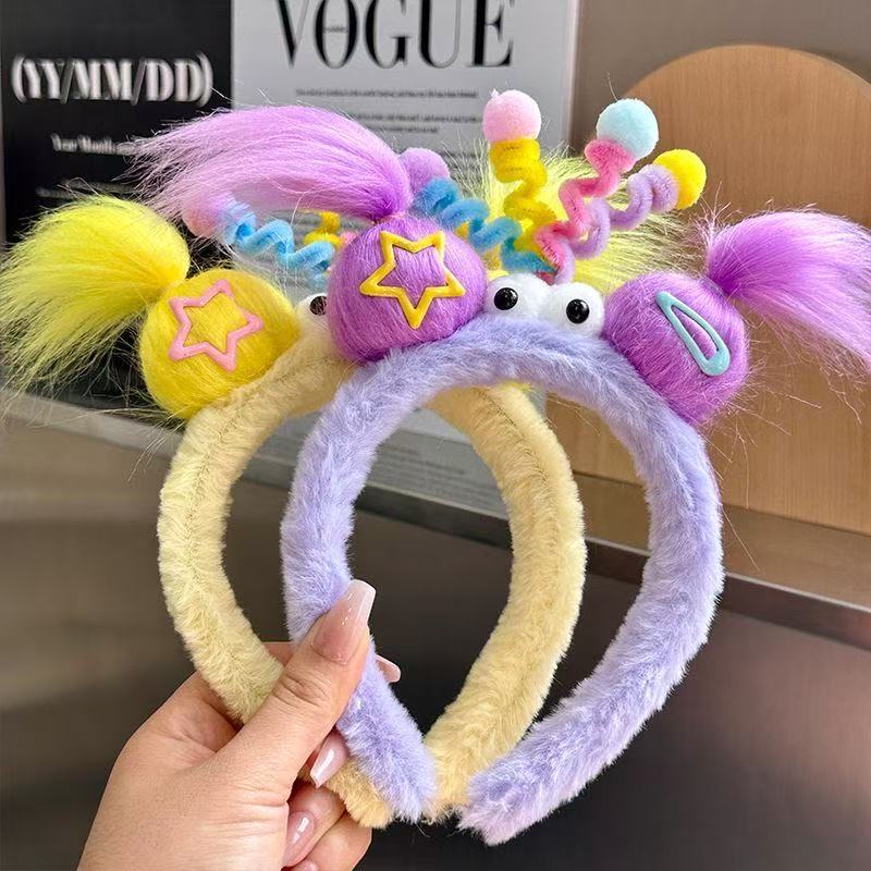 Faixa de Cabelo Colorida Moda - Acessório Estiloso para Look Divertido em Oferta na Shopee