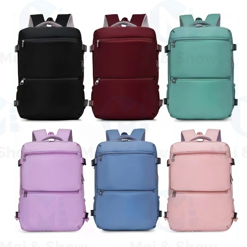 Mochila de viagem impermeável e reforçada para homens e mulheres Mochila para laptop de negócios-JH-601