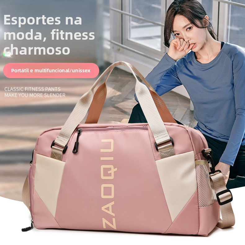 Novas Mulheres Bolsa Grande Pacote De Esportes De Bagagem Multifuncional De Ombro Sacos De Ginástica yoga
