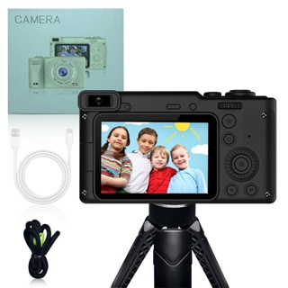 4K HD 1080P Câmera Digital Anti-Vibração Autofoco Vlogging 96MP Portátil Zoom 16X Para Crianças Adultos Inicia em Oferta na Shopee