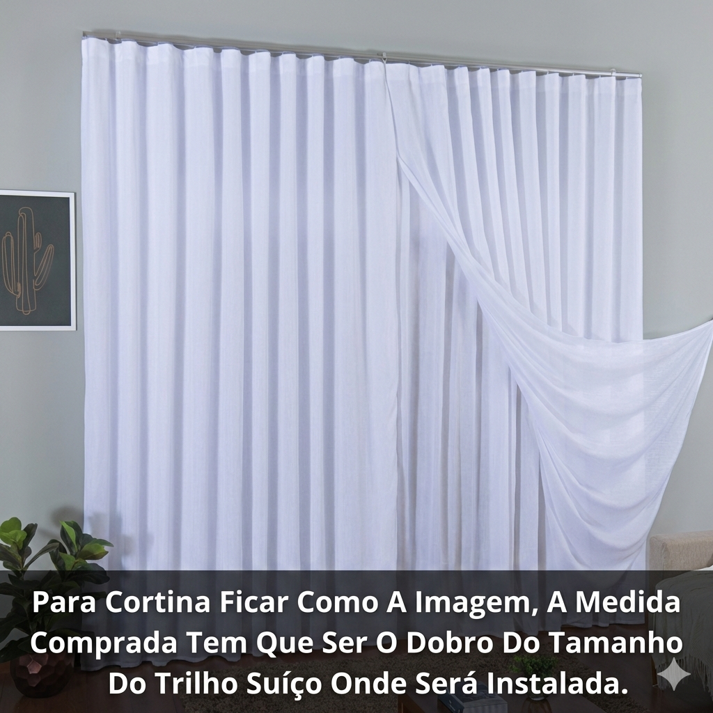Cortina para Sala Quarto Escritorio TRILHO SUIÇO Tecido Premium de Alta Qualidade em Oferta na Shopee