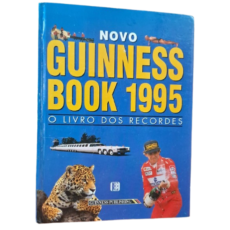 Livro Guiness Book 1995 o Livro dos Recordes; Guinness Publishing