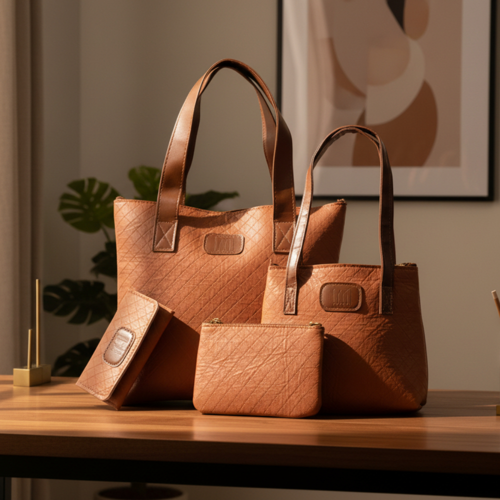 Bolsa Feminina Sacola Bag Shopper + Tote + Carteira + Necessaire Kit 4 Peças Bolsa Feminina Sacola Bag Shopper + Tote + Carteira + Necessaire Kit 4 Peças