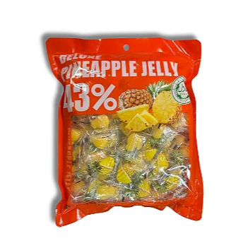 Mini Bala de Abacaxi Jelly 1kg