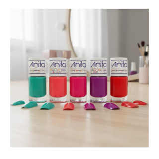 Kit 5 Esmaltes Anita Nova Coleção Carnaval - Vegano em Oferta na Shopee