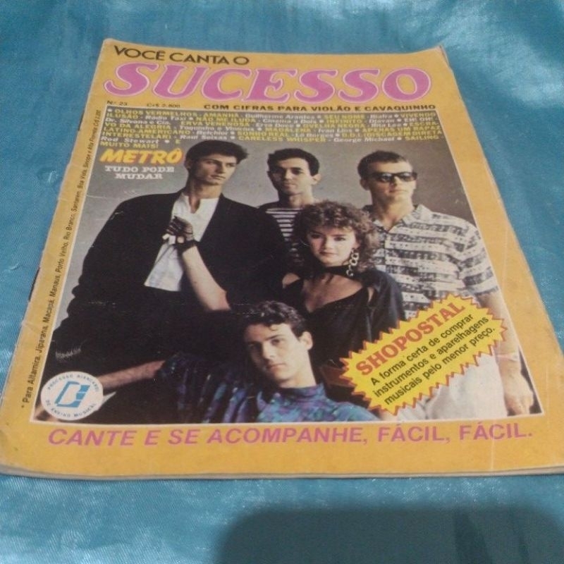 KiT 4 Revistas de Cifras para Violão-Rock-Interncional-MPB-Música Baiana (revistas usadas)