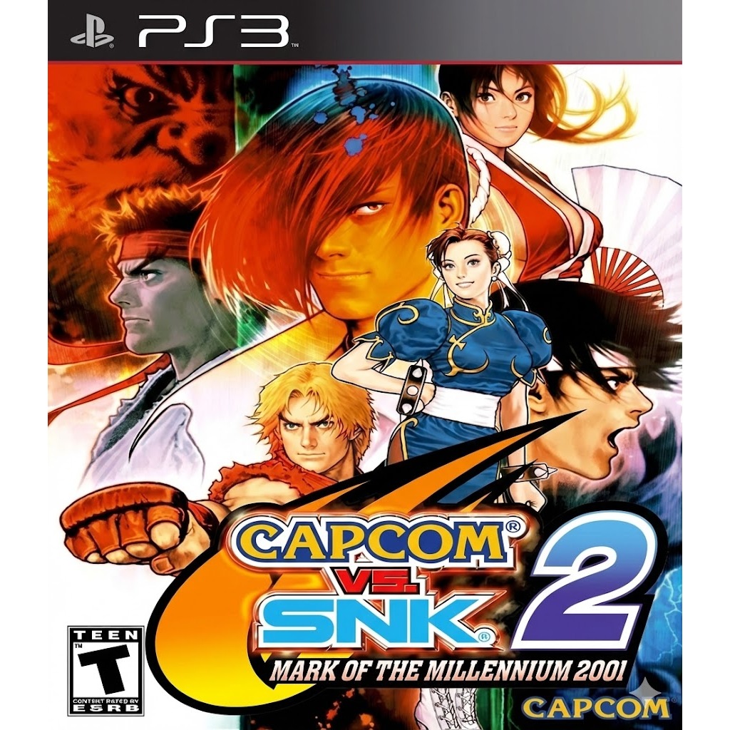 Capcom Vs Snk 2 Ps3 Envio Hoje