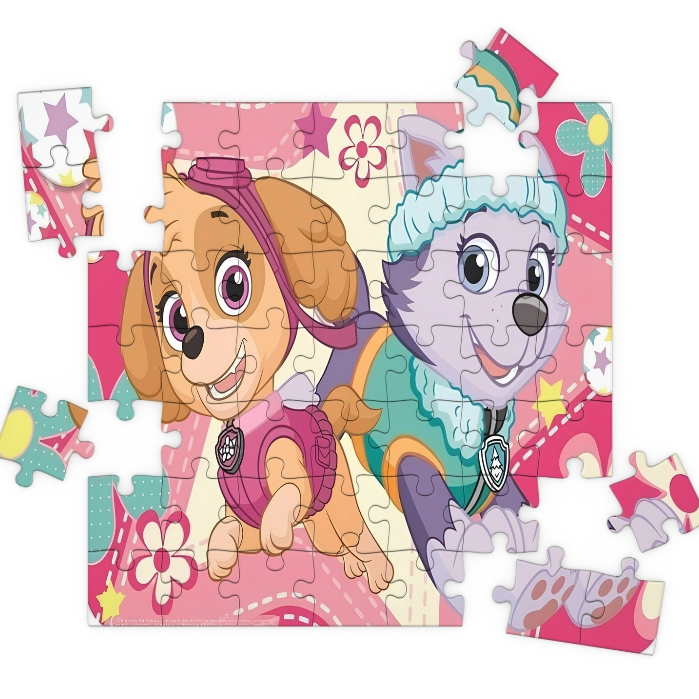 Quebra-Cabeça MDF Patrulha Canina 49 Peças Vários Modelos Premium Mega Oferta!