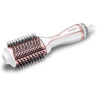 Escova Secadora Mondial Branco/rose ES-50 - 127/220V em Oferta na Shopee