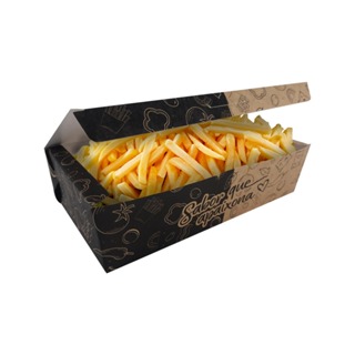 100 - Embalagem Porção Retangular  Al-sp57 em Oferta na Shopee