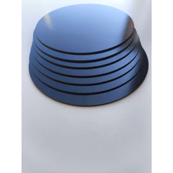 Cake Board preto tamanhos variados MDF Kit 10 unidades 3mm cakeboard Tabuleiro bolo confeitaria
