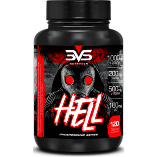 Termogênico Hell 60 cápsulas Fórmula Exclusiva 7 Ingredientes Cafeína, L-carnitina, L-tirosina, Mct, Cromo E Vitaminas em Oferta na Shopee