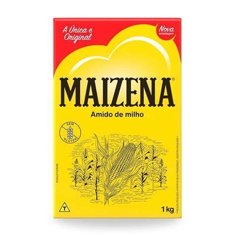 Maizena Profissional Amido De Milho Cartucho Sem Glúten 1kg