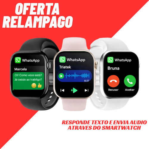 Relógio Smartwatch W10 Mini Watch Tela Super AMOLED  Microwear 41mm CHAT GPT Série10 Lançamento 2025 em Oferta na Shopee