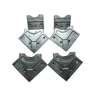 Jogo de caçapa Uberaba em alumínio 6 peças 50mm sinuca/bilhar em Oferta na Shopee