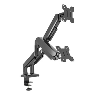 Suporte Articulado De Mesa 2 Monitores 13 A 32 Pistão A Gás Preto Braço Premium Luxo em Oferta na Shopee