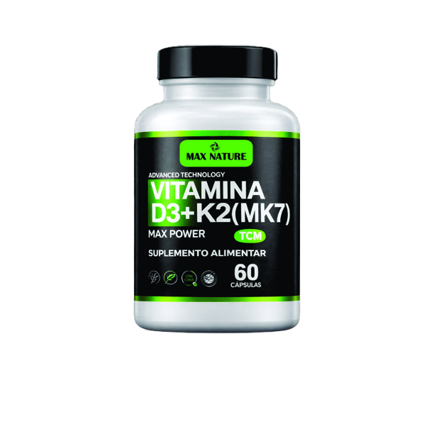 vitamina d3 250mcg(10mil)+k2 150mcg 60 ou 120 caps