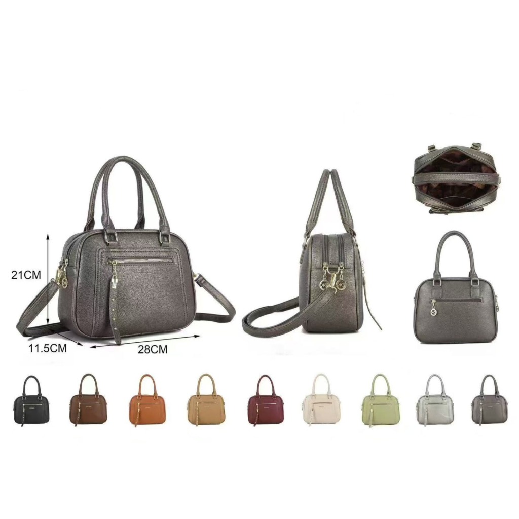 Bolsa Feminina Em Couro PU Sofisticada e Com Alça Transversal e De Mão