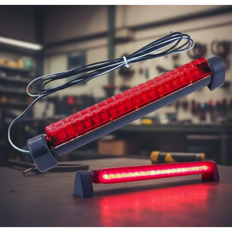 Luz De Freio Break Light Universal 18 Leds Vermelho