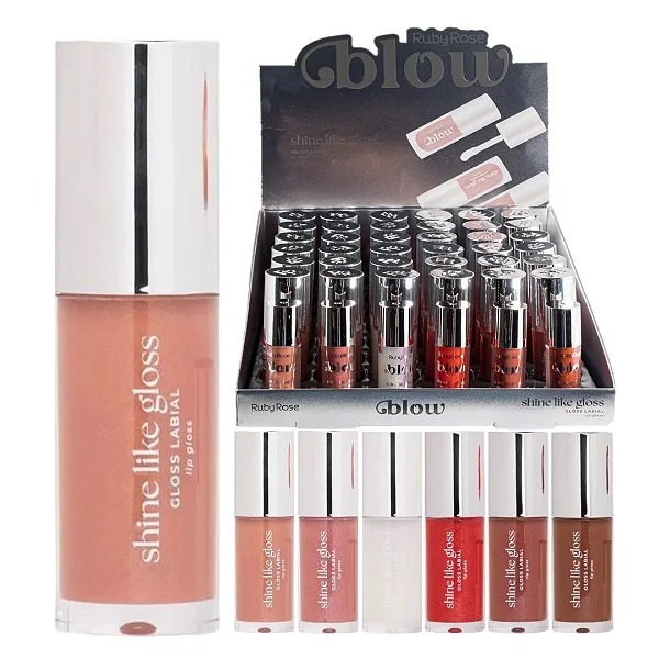 Gloss Labial Shine Like Gloss Linha Blow By Ruby Rose