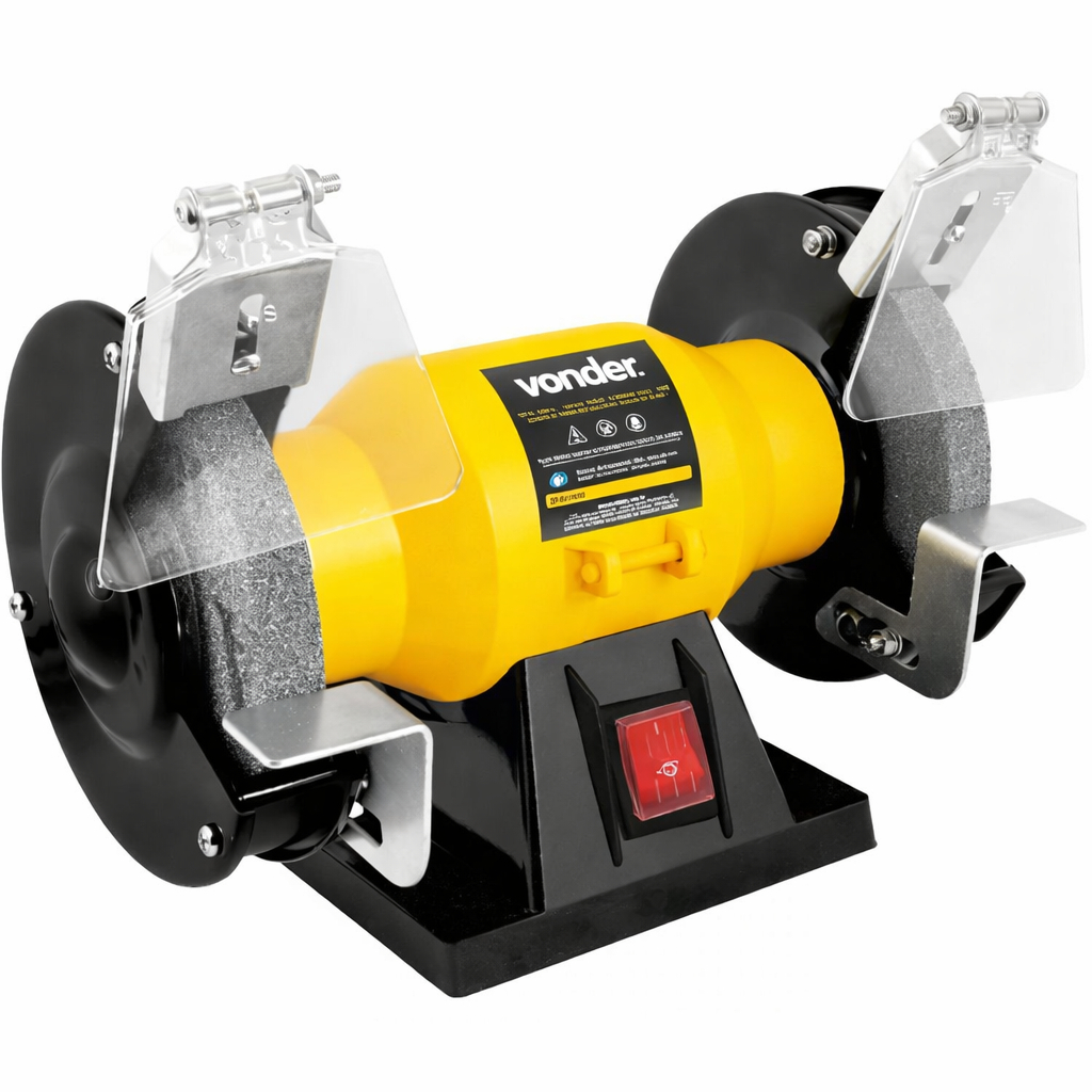 Motoesmeril 5" Polegadas 150W Lixadeira De Bancada Bivolt Vonder em Oferta na Shopee