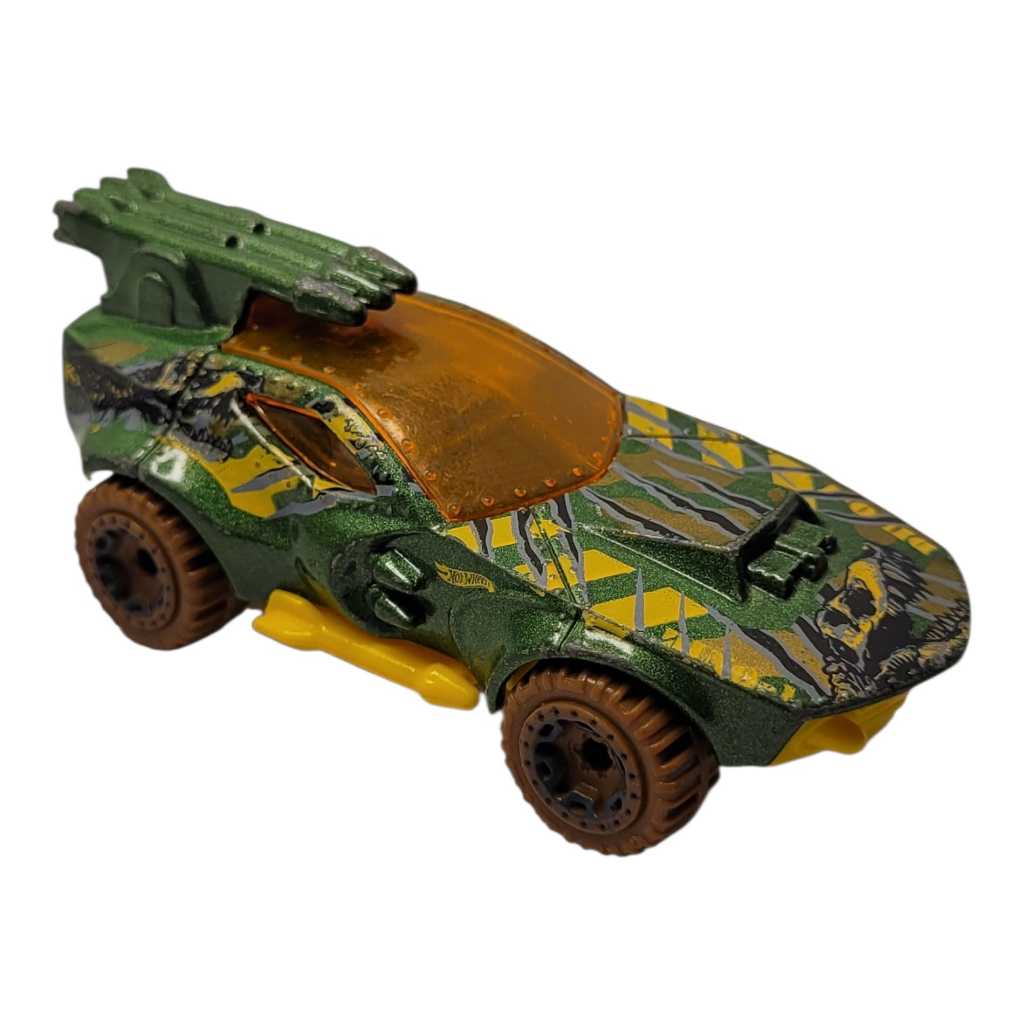 Hot Wheels Sting Rod Ii Dino Riders Hotwheels Carro Verde (Usado)