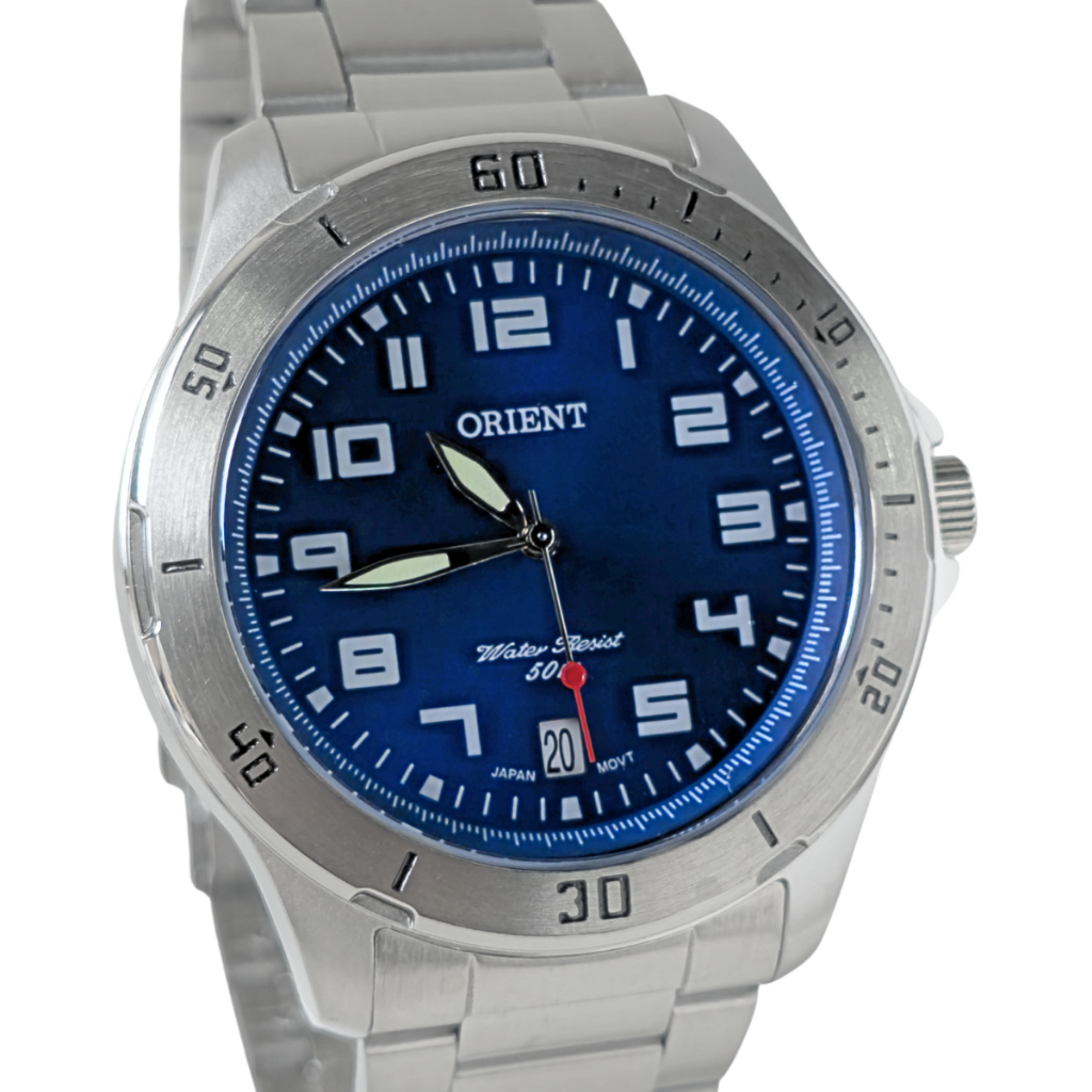 Relógio Orient Analógico Masculino Prateado MBSS1155A D2SX em Oferta na Shopee