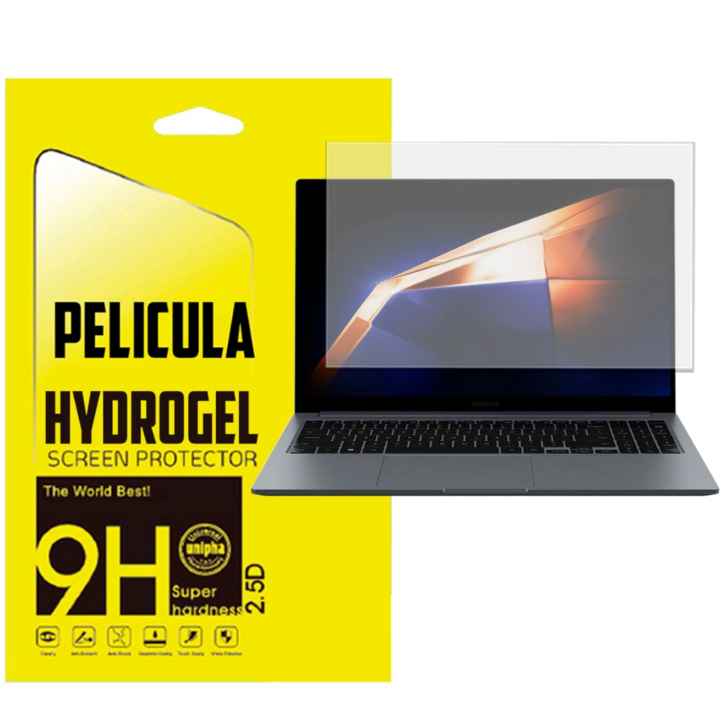 Película Hidrogel Slim Tpu Protetora Para Notebook Samsung Galaxy Book 2 3 4 PRO Ultra Go Edge 14 / 15,6 / 16