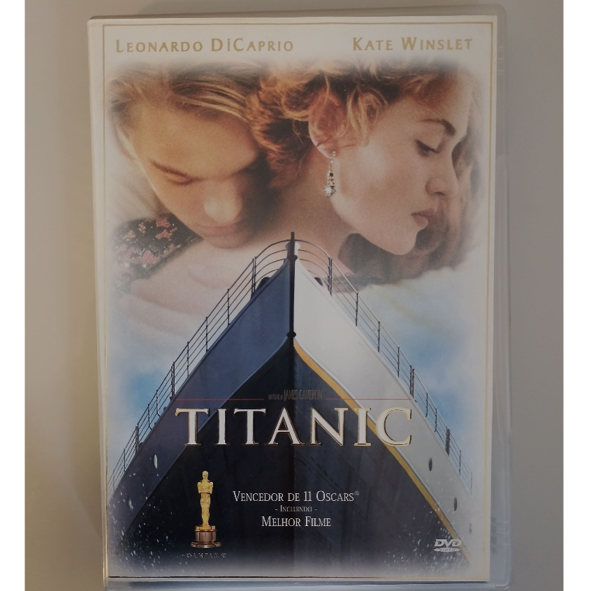 Dvd Titanic - legendado - leonardo dicaprio - kate winslet