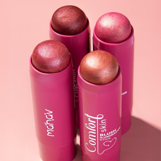 BLUSH ILUMINADOR STICK COMFORT GLOSS NATURAL MAVAH em Oferta na Shopee