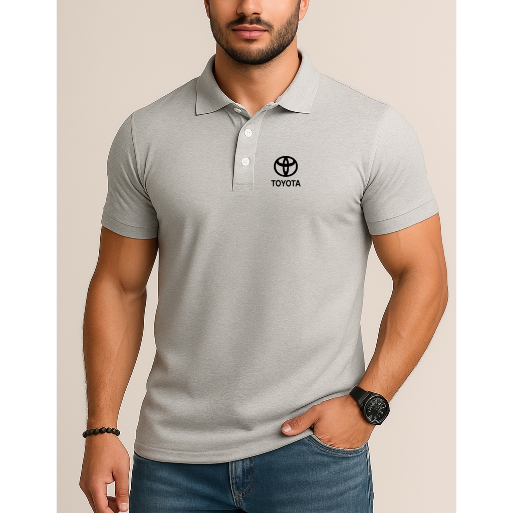 Camisa gola polo masculino  camiseta toyota uniforme premiun tecido alta durabilidadade