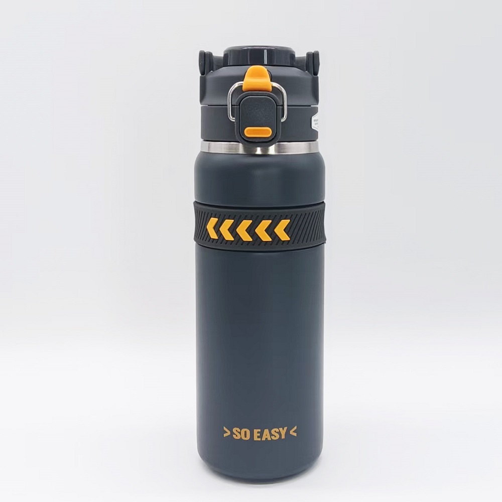 Garrafa Térmica Aço Inox 750ml com Canudo Portátil Térmico Conserva Quente e Frio Academia em Oferta na Shopee