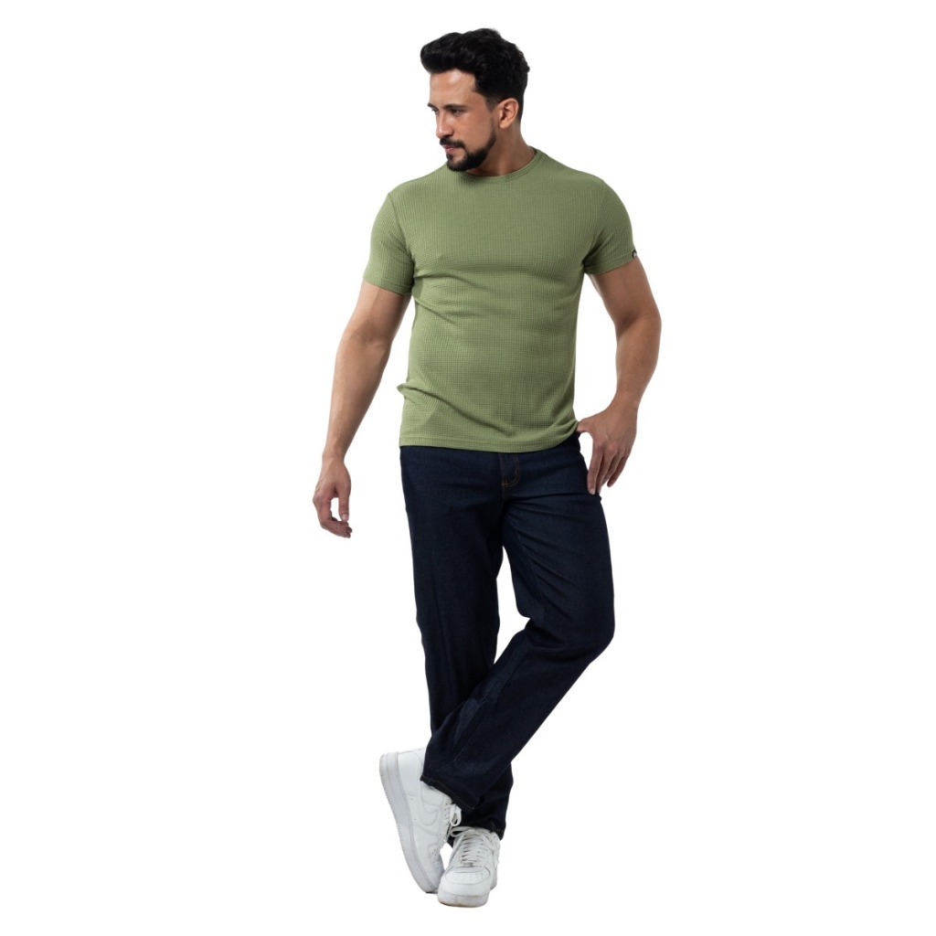 Calça Jeans Tradicional Algodão Trabalho Serviço Estilo Básica Ref: 917