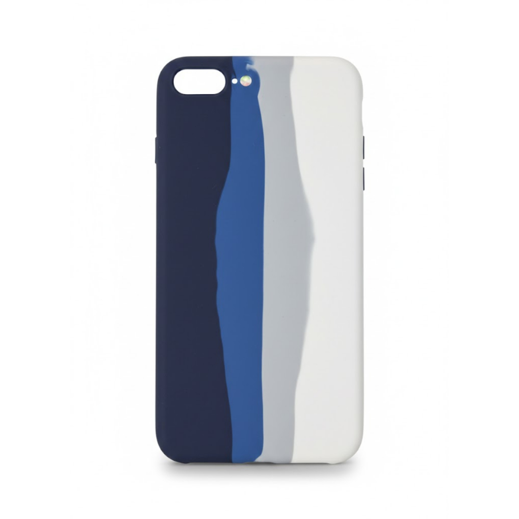 Capinha Colorida Sortidas Silicone Para Iphone 7/8 Plus Colorida Lisa Aleatoria