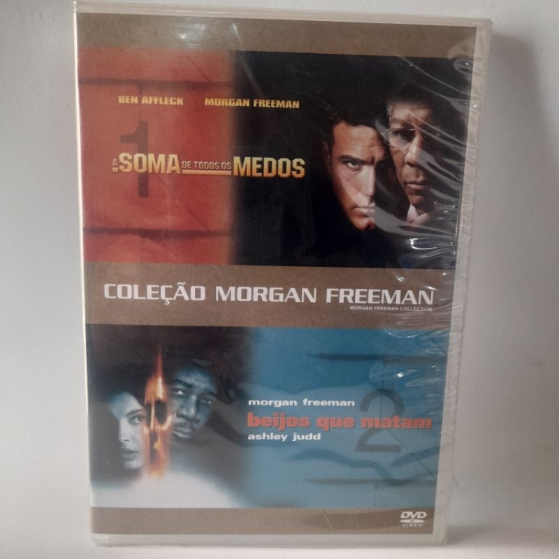 Coleção Morgan Freeman DVD Original LACRADO