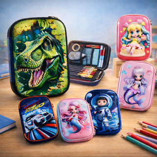 Estojo 3D Infantil Escolar em Oferta na Shopee