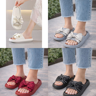 Chinelo com laço Slide Ultra Leve em EVA femininos confortáveis - CH1