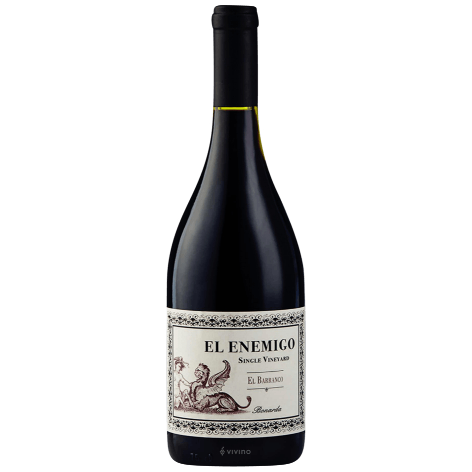 Vinho El Enemigo Bonarda Single Vineayard El Barranco Argentino Tinto 750ml em Oferta na Shopee