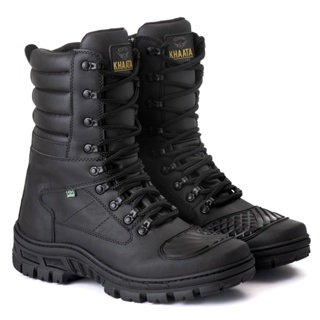 Bota Militar Coturno Adventure Tática De Segurança Americana C/ Zíper Premium Sniper Original em Oferta na Shopee