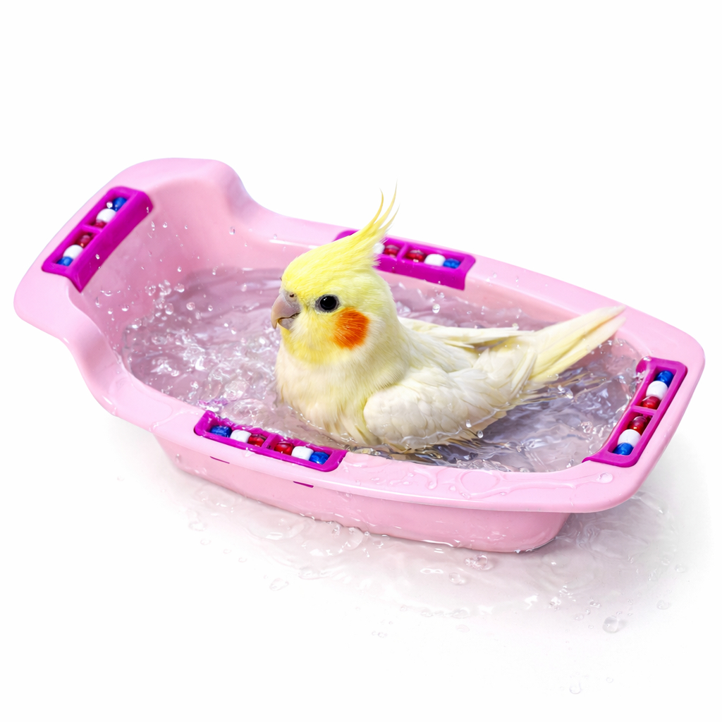 Banheira Especial para Calopsita - Ring Neck - Psitacideos - Gigante -  1 litro em Oferta na Shopee