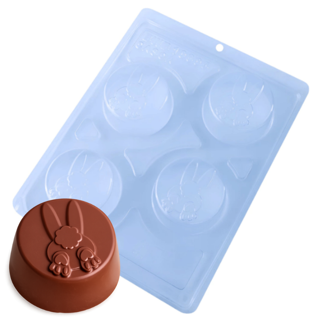 Forma Silicone Chocolate Pão De Mel Bumbum Coelho 10605 BWB em Oferta na Shopee