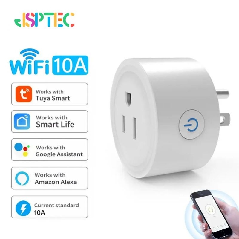 tomada plug wi fi inteligente funciona com alexa google casa, controle remoto seus eletrodomésticos