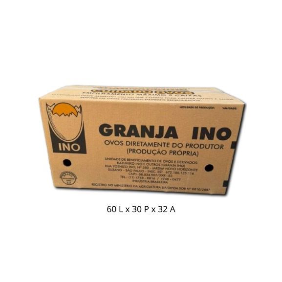 Kits com 3, 5, 10 e 20 Caixas de Ovo Papelão Mudança 60x32x30 Semi Nova Resistente