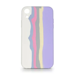 Capinha Colorida Sortidas Silicone Para Iphone Xr Colorida Aleatoria Lisa