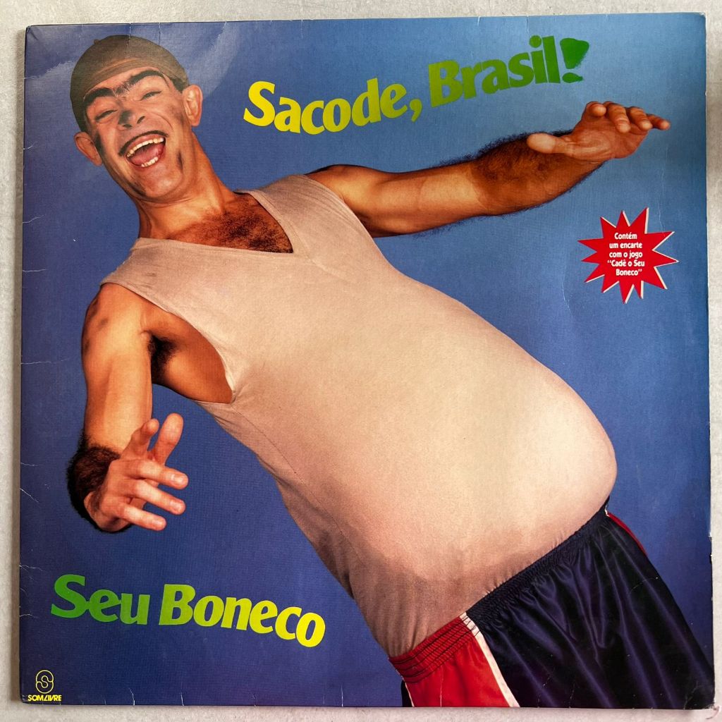 Lp Seu Boneco 1992 Sacode, Brasil!, Disco De Vinil Samba