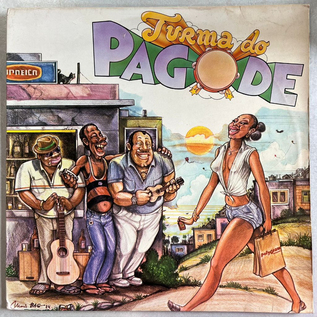 Lp Turma Do Pagode 1985, Disco Vinil Coletânea Samba Pagode