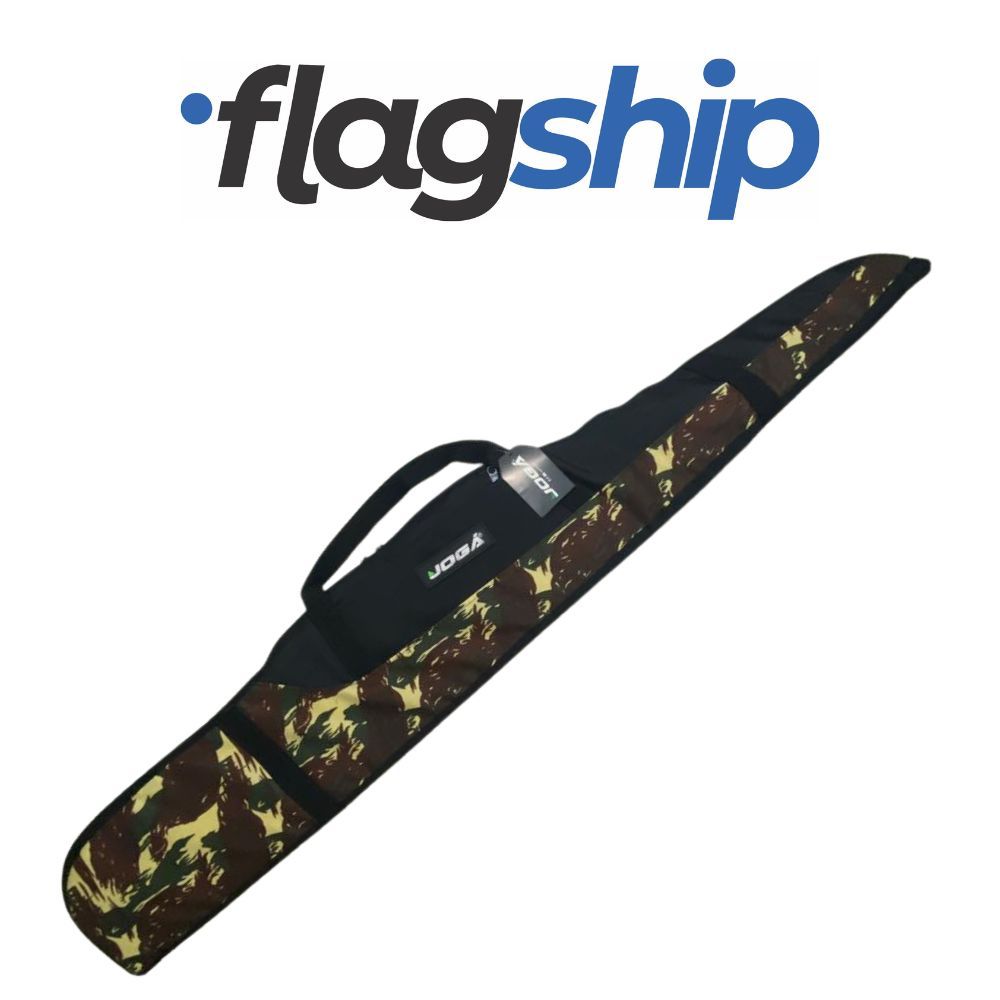 Capa Protetora Para Carabina Espingarda Pressão Chumbinho Jogá Almofadada 120cm Camuflada Flutuante