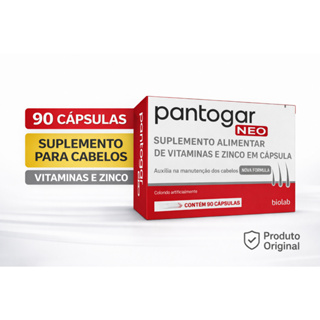 Pantogar Neo 90 Cápsulas | Crescimento Capilar, Queda e Fortalecimento | Original em Oferta na Shopee